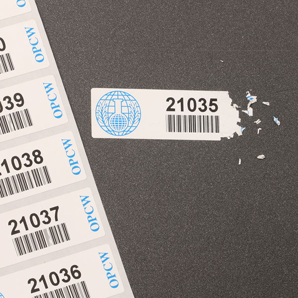 Identification label / adhesive / printable / for electronic components